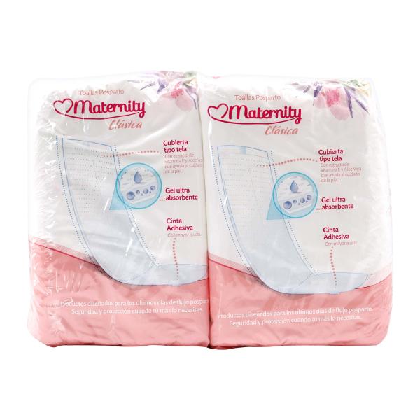 2 TOALLA MATERNITY 10 UDS SUPER PRECI