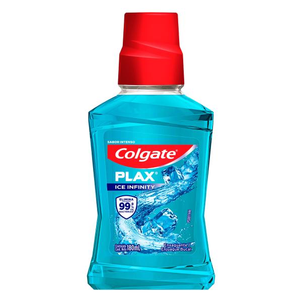 ENJUAGUE COLGATE PLAX ICE INFINITY 180ML