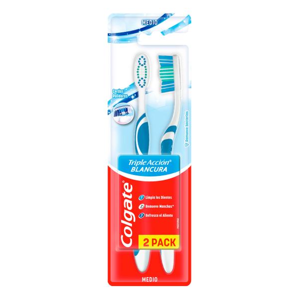 2 CEP.COLGATE TRIPLE ACCION BLANCURA PAC