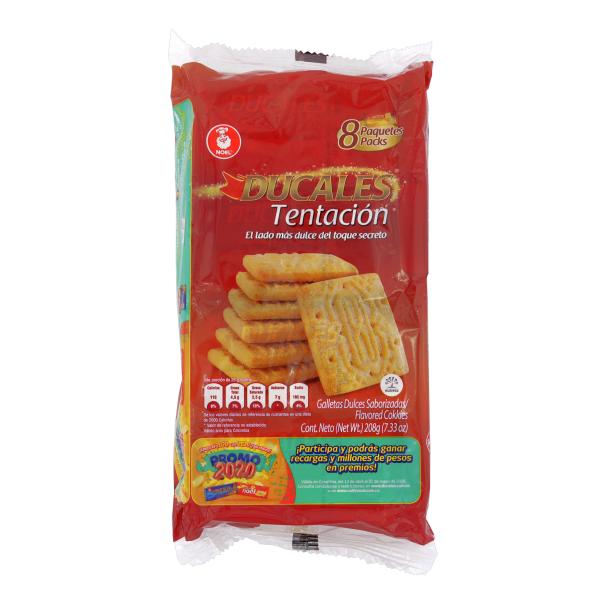 GALLETA DUCALES TENTACION 8 UND