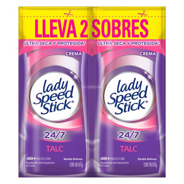 DTE.LADY SP.TALC CRE.DUO 9GR 18 SBS .S.O
