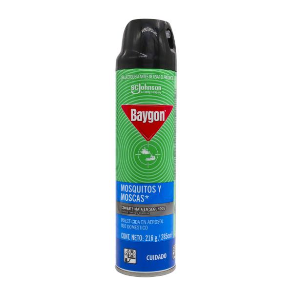 BAYGON AZUL MOSQUITOS Y MOSCAS 285 ML