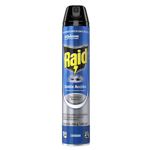 RAID SPRAY DOBLE ACCION 400 ML