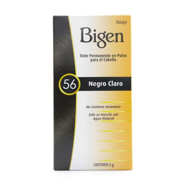 BIGEN 56 NEGRO CLARO 6 GR