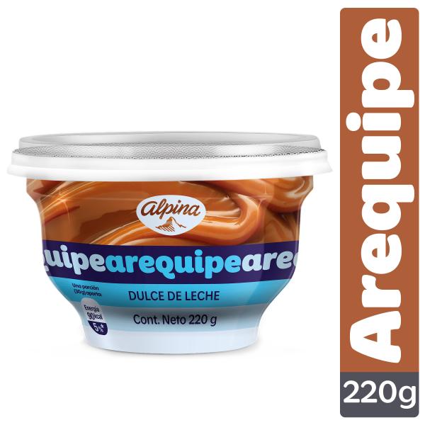 AREQUIPE ALPINA DULCE LECHE 220 GR