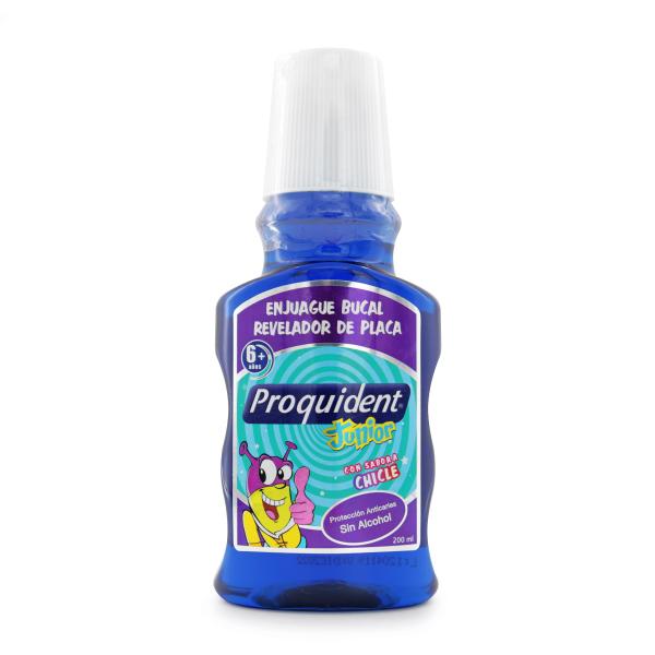 ENJUAGUE BUC.REVELADOR PLACA JUNI 200 ML