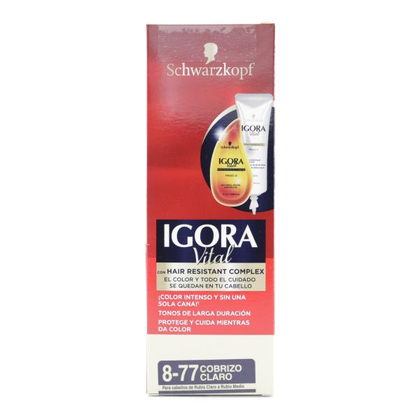 IGORA VITAL TUBO 8-77 RUB.CLA.COBRIZO