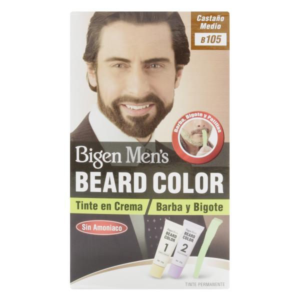 TINTE BIGEN MENS BARBA CASTANO MEDI B105