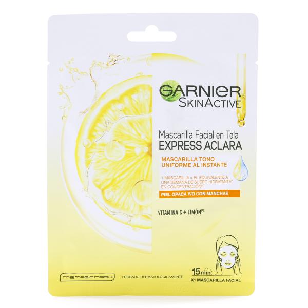 GARNIER MASCARILLA EXPRESS ACLARA 28 GR