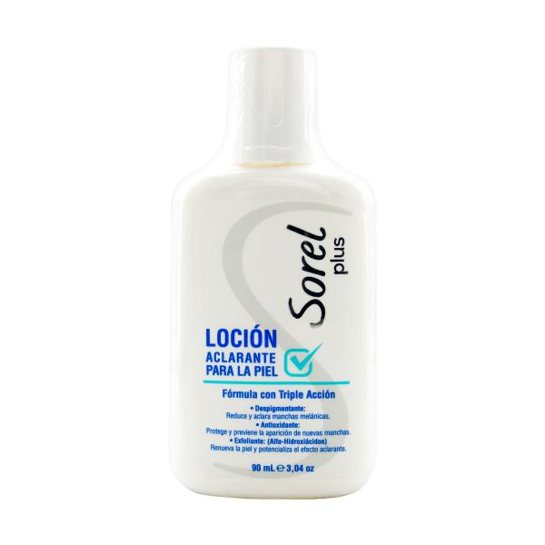 LOCION SOREL PLUS ACLARANTE 90 ML