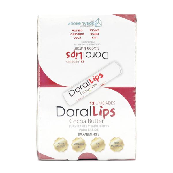 DORAL LIPS MANTECA DE CACAO 5 GR 12 UND