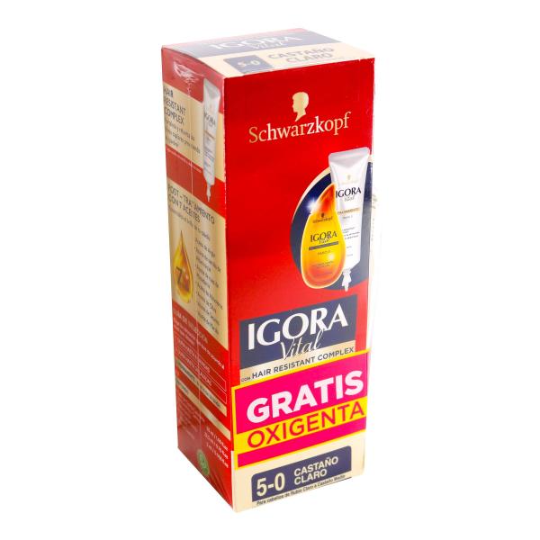 IGORA VITA TUBO 5-0 CAS.CLARO+ 2 OXI