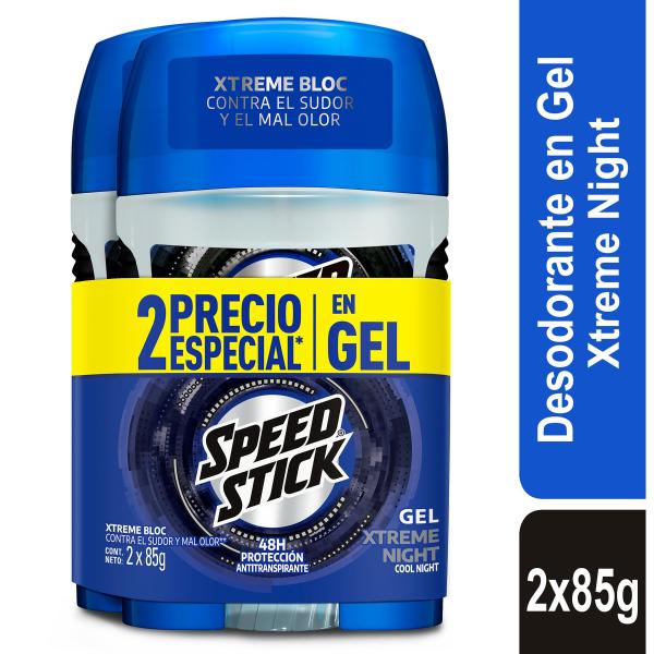 2 DTE.MENNEN STICK XTREME NIG GEL 85 GR