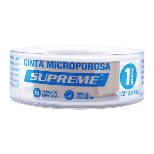 CINTA MICROPORE PIEL SUPREME 1/2X5 YA
