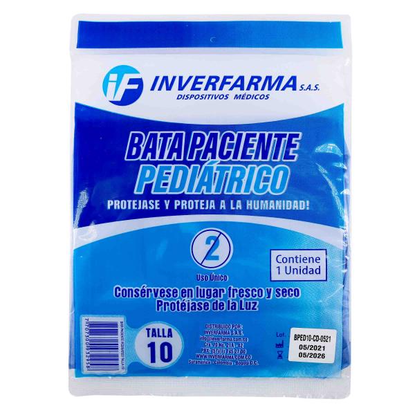 BATA PAC AZUL PED MAN LARG T 10 INVERF
