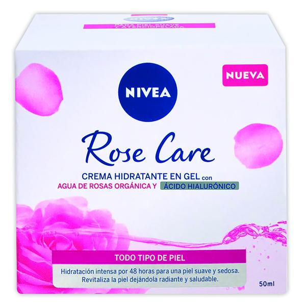 NIVEA AGUA DE ROSAS CREMA HIDRAT.50 ML