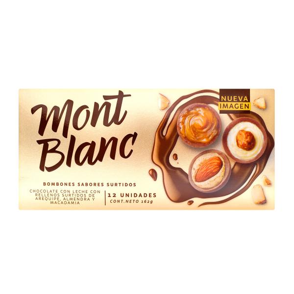 CHOC.MONT BLANC ESTUCHE SURTIDO 12 UND