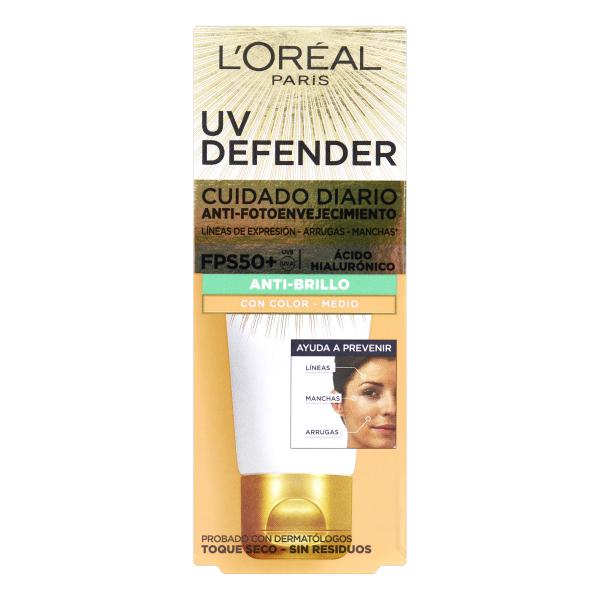 PROT.LOREAL UV DEF.AN.BR COLOR FPS50 40G