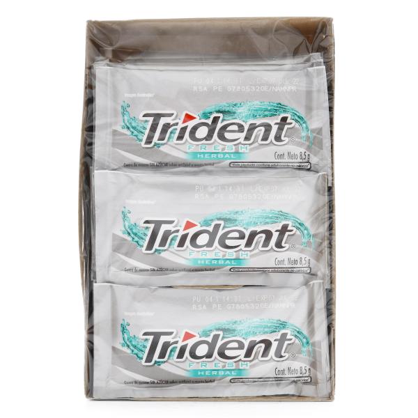 TRIDENT 5S FRESH POS DISPLAY 18 UD 8.5G