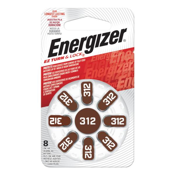 PILA ENERGIZER AZ 312 BLISTER X 8 UND