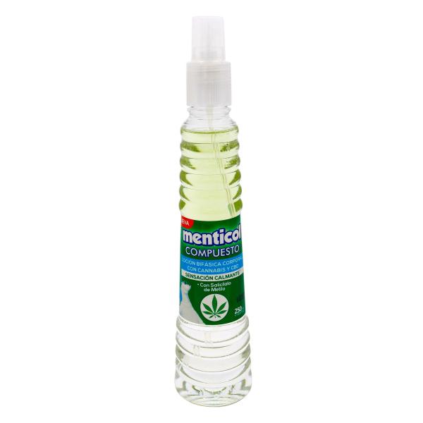 LOC.BIFASICA COR.MENTICOL CANNABIS 250ML