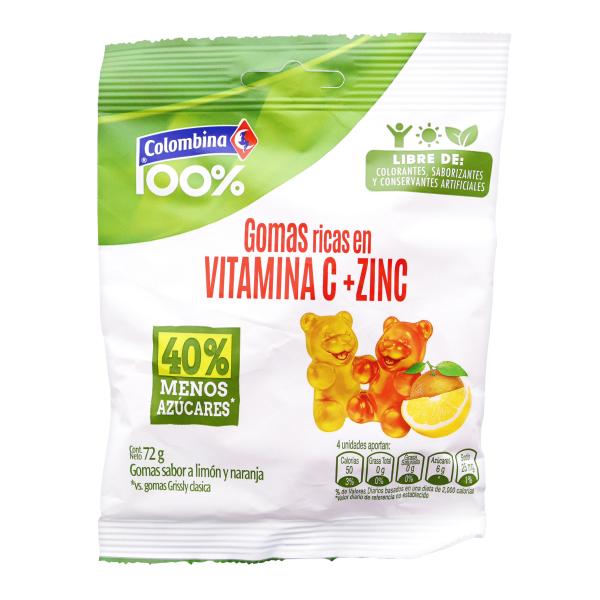 GOMAS 100 % VIT C 64 GR