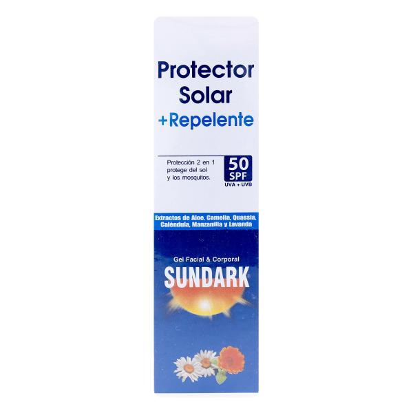 PROT.SOLAR SUNDARK+REPELENTE SPF50 120GR
