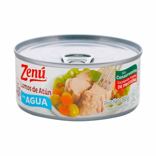 ATUN ZENU LOMO EN AGUA 160 GR