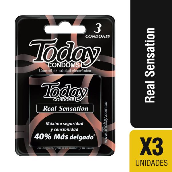 PRESERVAT.TODAY REAL SENSATION 3 UND
