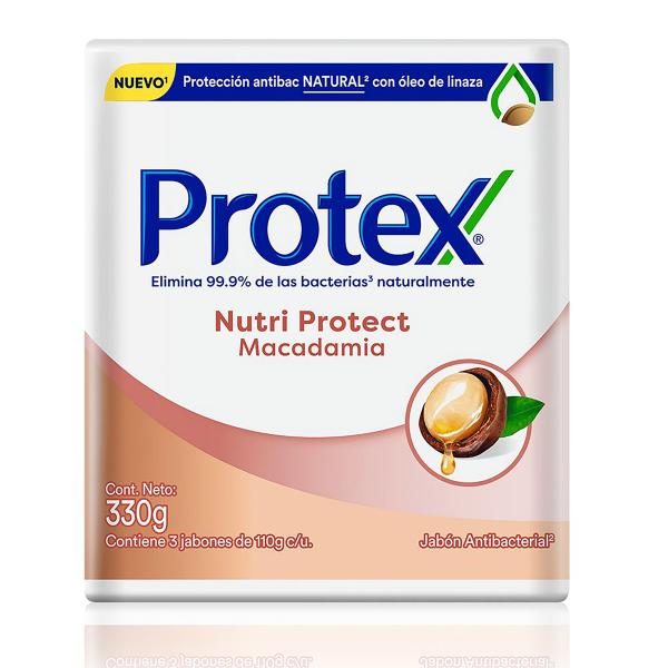 3 JAB.PROTEX ANTIBAC.MACADAMIA 110 GR