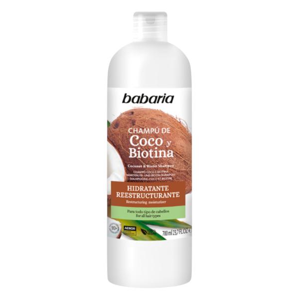 CHA.BABARIA COCO BIOTINA 700 ML