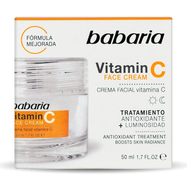 CREMA BABARIA FACIAL VITAMINA C 50 ML