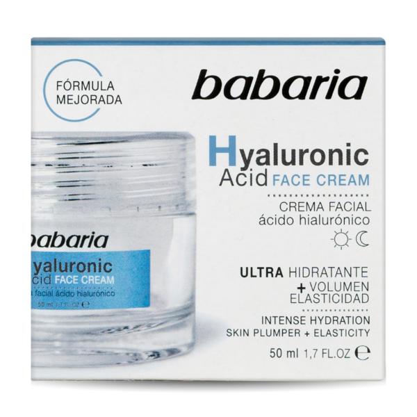 CREMA BABARIA FACIAL ACIDO HIAL.50 ML