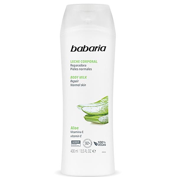 CREMA BABARIA BODY MILK ALOE 400 ML