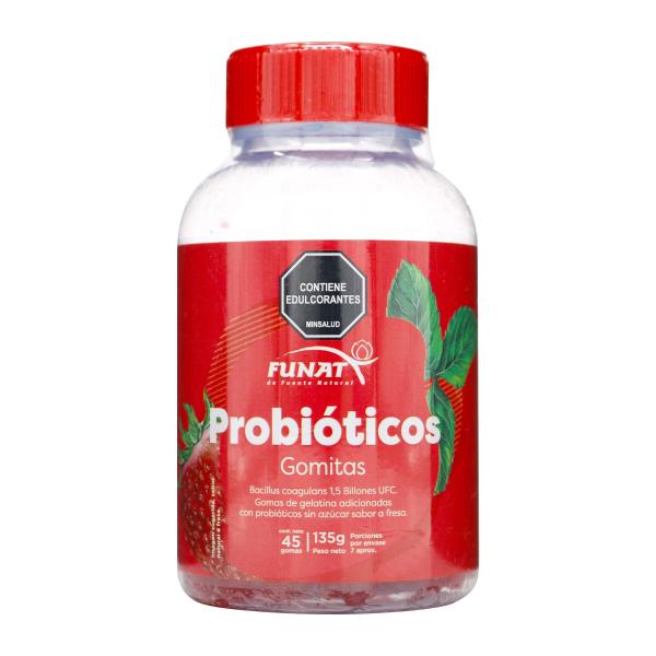 GOMAS FUNAT PROBIOTICOS 135 GR