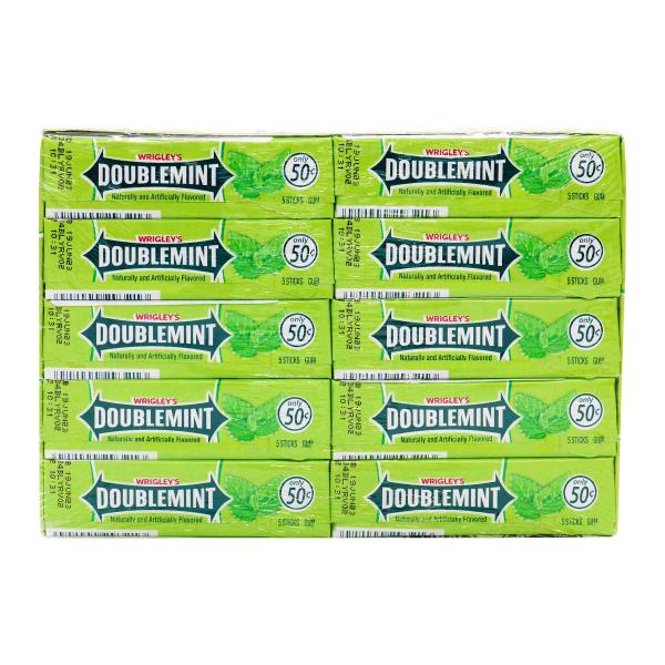 DOUBLEMINT MENTA 5 STICKS 20 UDS DIS