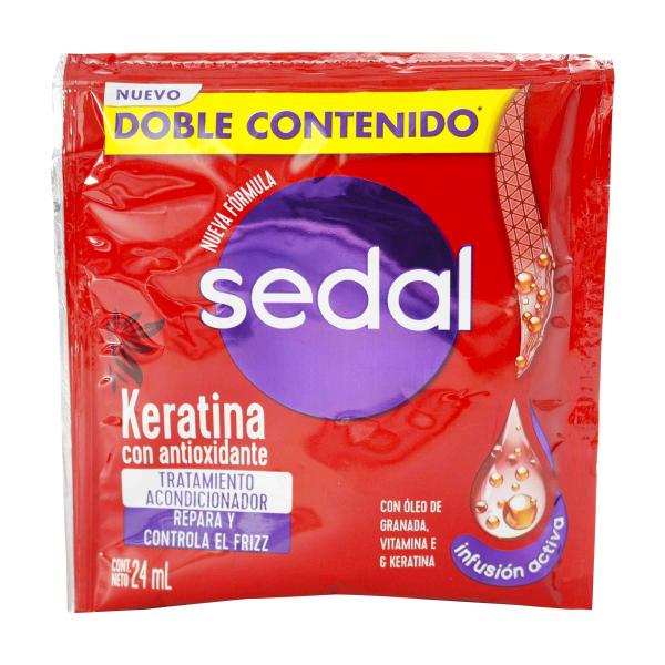 ACO.SEDAL KERATINA ANTIOX.24ML 12 SBS
