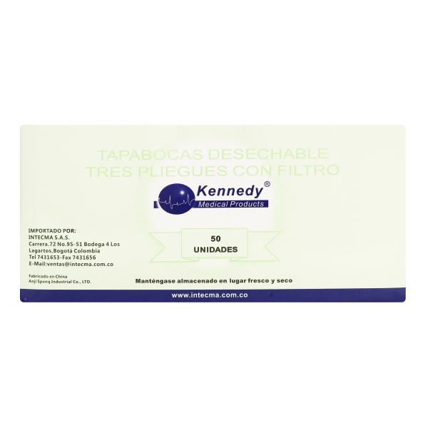 TAPABOCA COLOR BLANCO INTECMA 50 UND EI