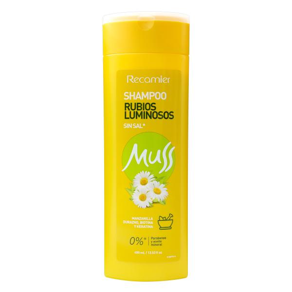 CHA. MUSS RUBIOS LUMINOSOS X 400 ML