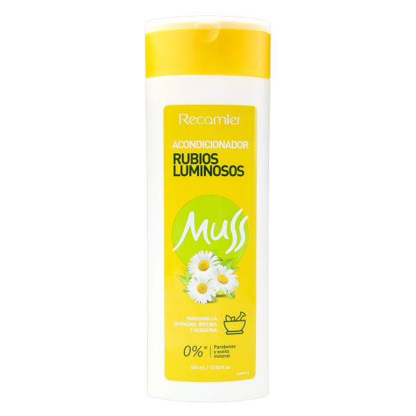 AC. MUSS RUBIOS LUMINOSOS X 400 ML