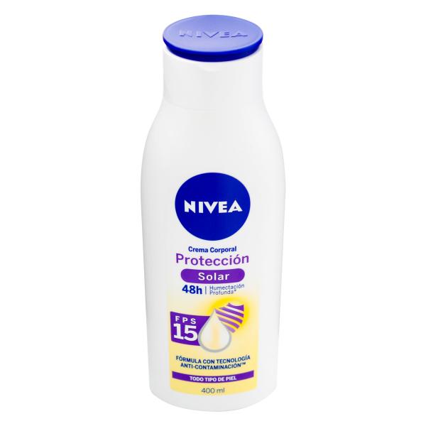 CRE.CORPORAL NIVEA PRO.SOLAR FPS15 400ML
