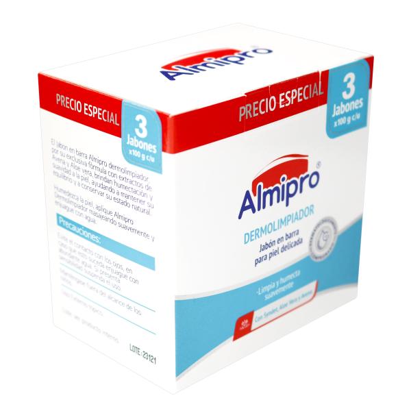 ALMIPRO TRIPACK JAB.DERMOLIMPIADOR 100GR