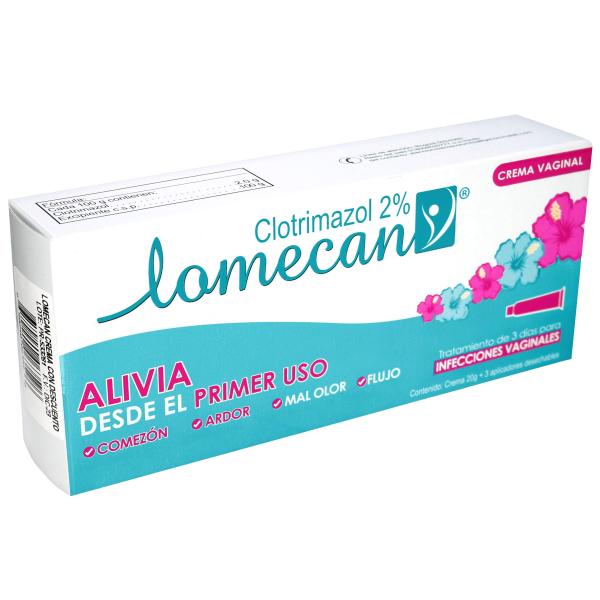 LOMECAN V CRE.VAGIN.2% 20GR+3APL(SF) DTO