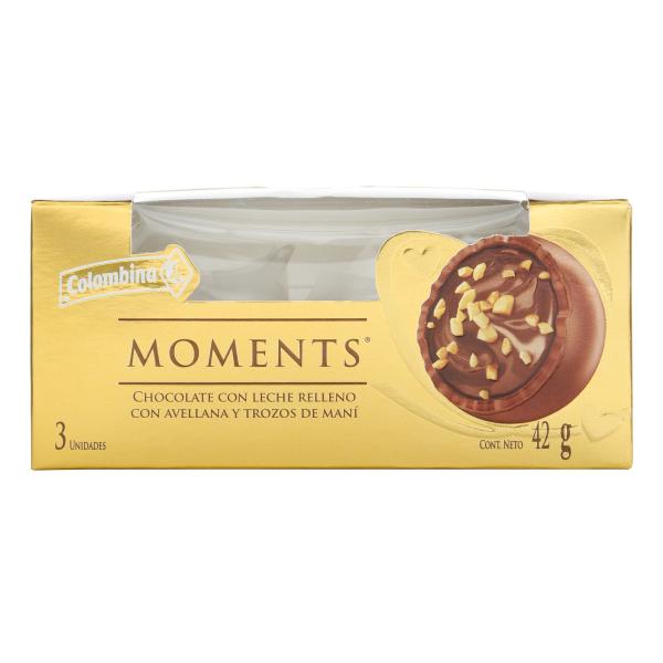 CHOCOLATE MOMENTS 42 GRAMOS 3 UND