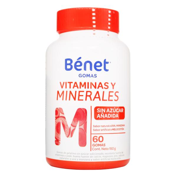 GOMAS DE GELAT. BENET VITAM. MINER 150GR