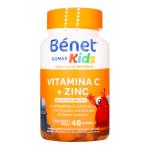 GOM. DE GELAT. BENET KIDS VITAM ZINC 120
