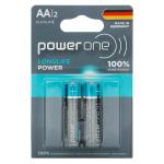 PILA POWER ONE ALKALINA AA 2 UNDS