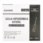AGUJA HIPODERMICA ALFA 22Gx1 1/2 100 UND