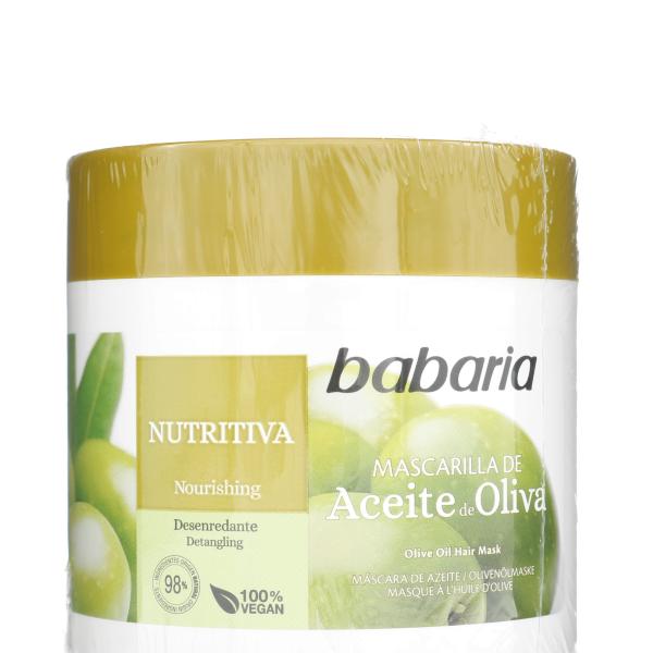 MASCARILLA BABARIA ACEITE DE OLIVA 400ML