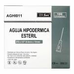 AGUJA HIPODERMICA ALFA 27G X 1/2 100UND
